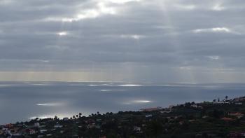 Sonnenflecken auf dem Meer