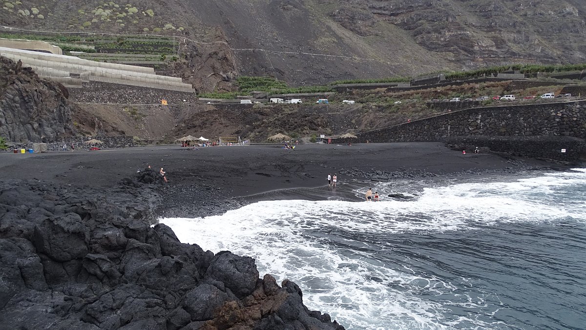 Charco Verde, hier hat uns früher so manche Welle blutige Knie und Ellbogen beschert