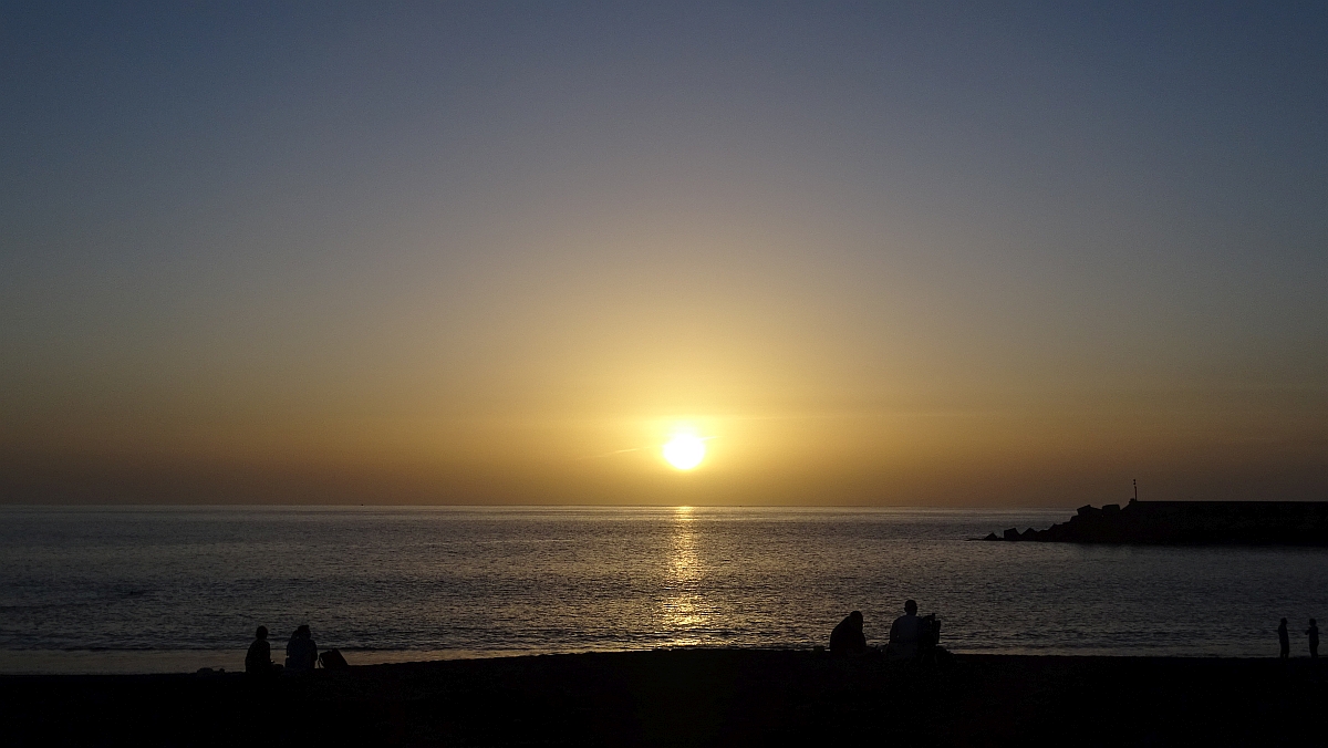 Sonnenuntergang in Puerto de Tazacorte