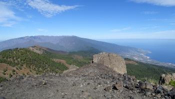 Blick vom Gipfel des Pico Nambroque
