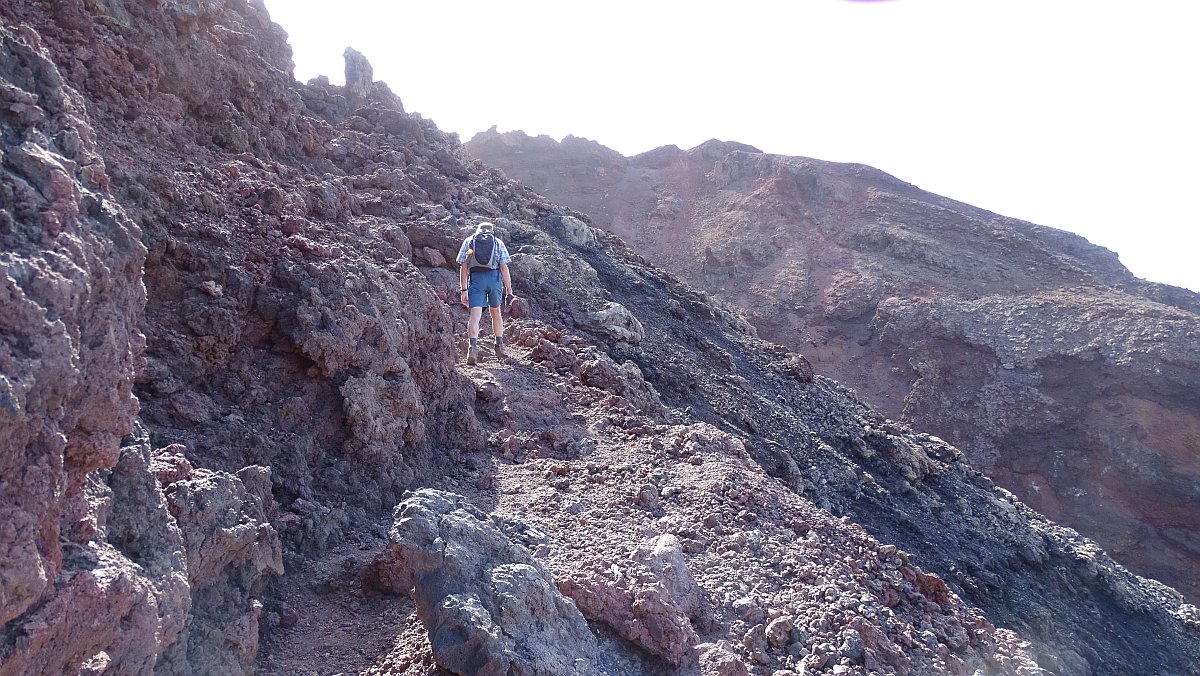 Aufstieg zum Vulkan Teneguia