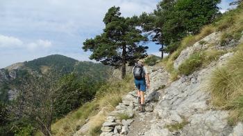 Weg zum Rifugio Monte Grai