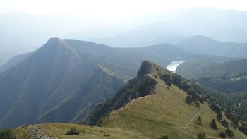 Blick zum Stausee "Lago di Tenarda"