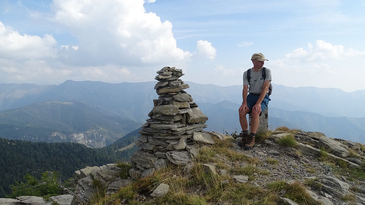 Gipfel des Monte Grai 2.013 Meter