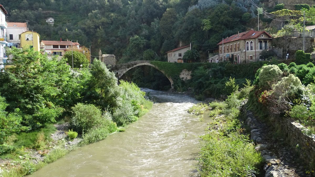 Torrente Argentina, nach einem Gewitterguss gut gefüllt