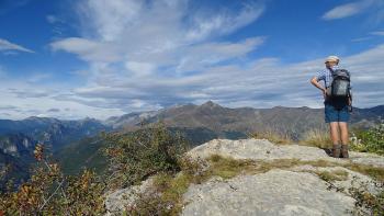 Aussicht mit viel Himmel