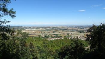 Blick vom Monte die Crea