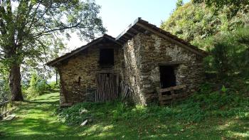 Haus auf der "Alpe Apule"