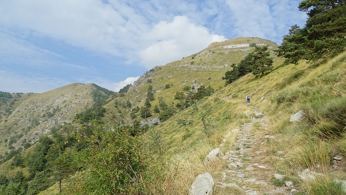 Aufstieg zur Rifugio de Monte Grai