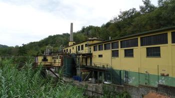 Olivenölfabrik kurz vor Prelà