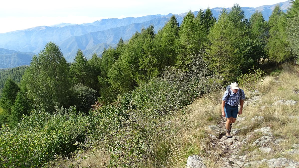 auf dem ligurischen Höhenweg- Alta Via dei Monti Liguri
