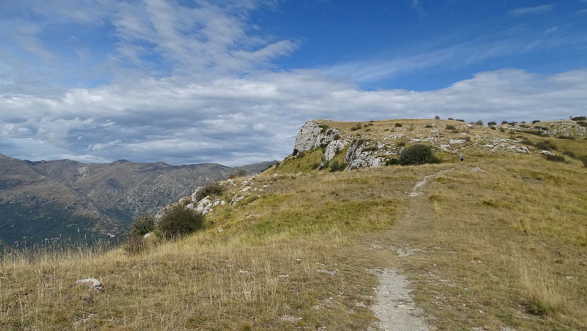 Aufstieg zum Monte Armetta