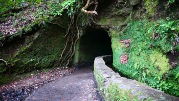 die Tunnel wurden nicht für Wanderer gebaut, sondern fürs Wasser