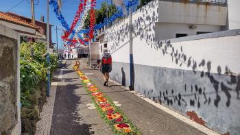 Jardim do Mar, Straßenschmuck