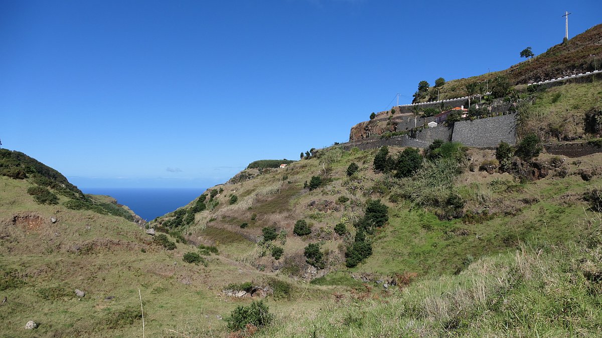 Start der Wanderung in Ponta do Pargo