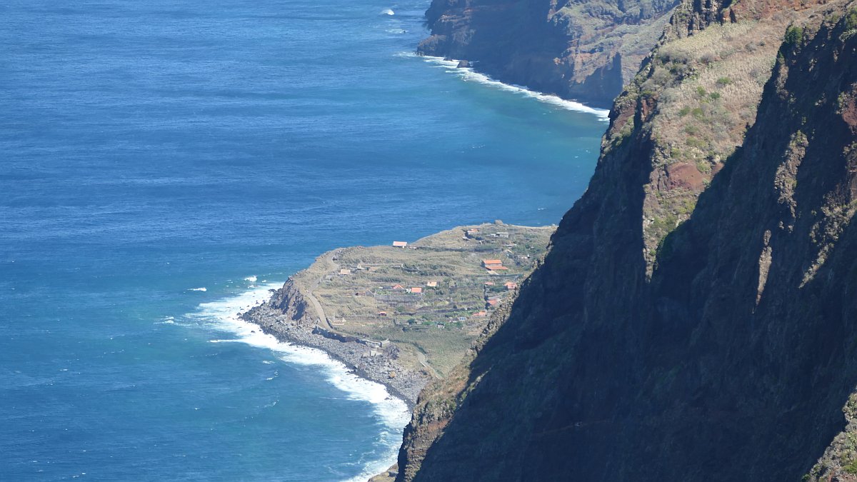 Blick zur Calhau das Achadas