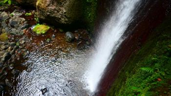 Wasserfall an der Levada Nova