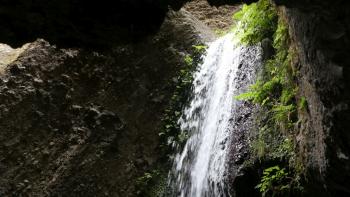 Wasserfall an der Levada Nova