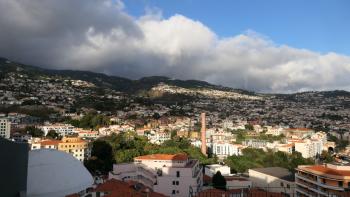 Blick aus unserem Hotelzimmer im "Monte Carlo"