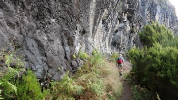 überhängende Felsen