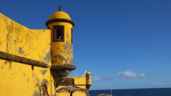 Fortaleza de Santiago in der Abendsonne