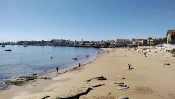 Strand in Estoril, Blick nach Cascais