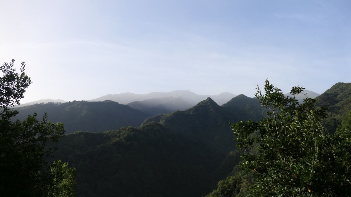 Blick auf die umliegenden Berge