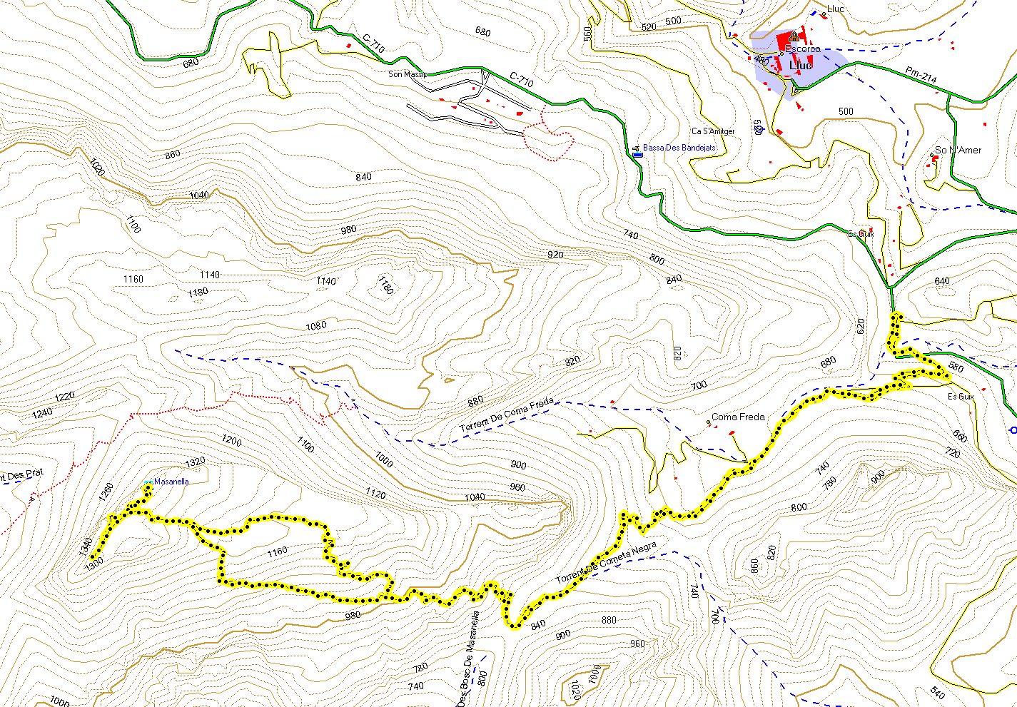 Track Massanella