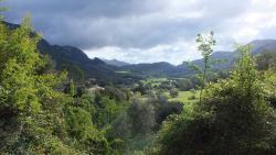 Beginn der Wanderung hinter Orient