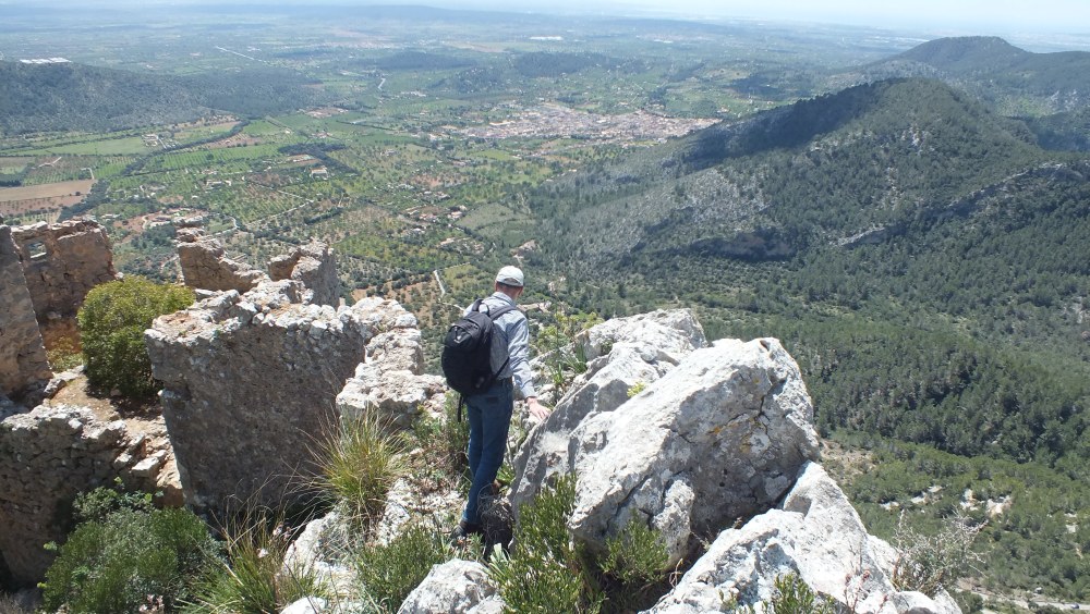 an der Turmruine