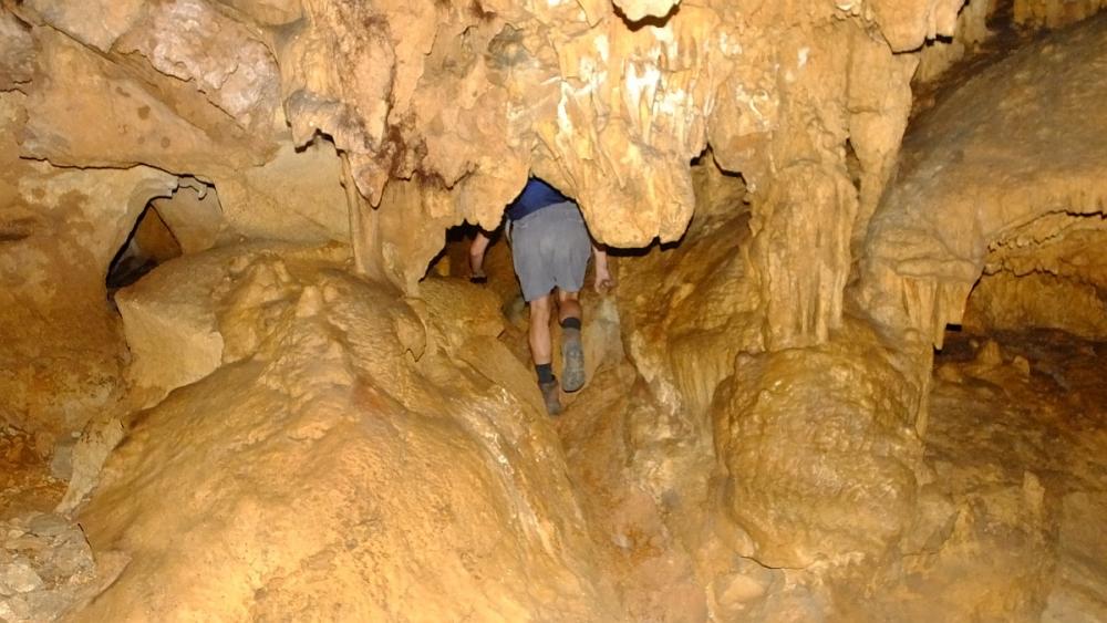 Kletterei in der Cova de les Rodes