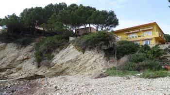 unsere Unterkunft am Strand in Sant Elm