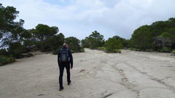 Beginn einer kleinen Wanderung zum Torre de Cala en Basset