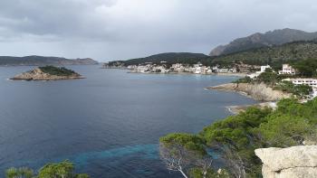 Blick nach Sant Elm