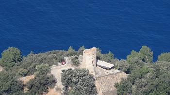 Blick hinunter zum Mirador des Creuer