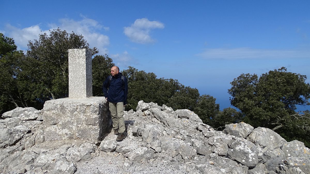 au dem Gipfel des Talaia Vella