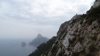 Am Morgen Blick Richtung Kap Formentor