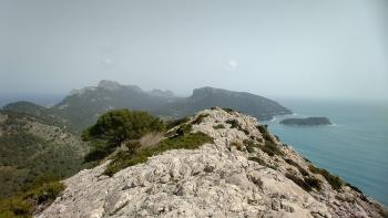 Puig de Sa Pinoa vor dem Kap Formentor