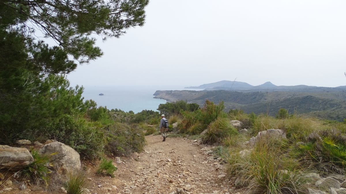 Weg zum Strand S’Arenalet des Verger