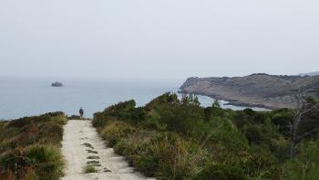 Weg zum Strand S’Arenalet des Verger