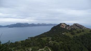 Blick über die Badia de Pollença