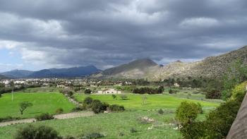 Blick zurück nach Pollença