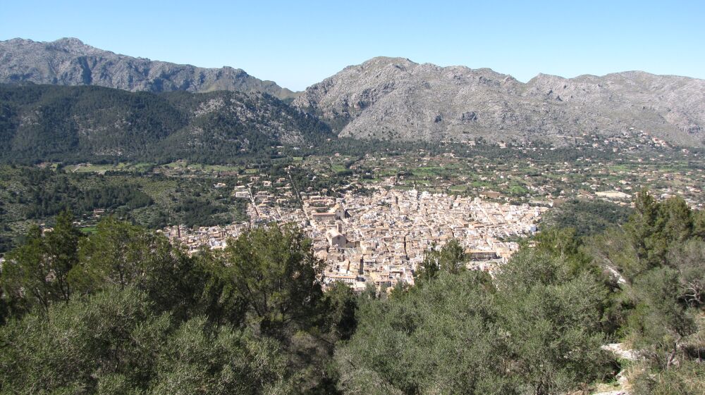 Pollenca vom Puig de Maria