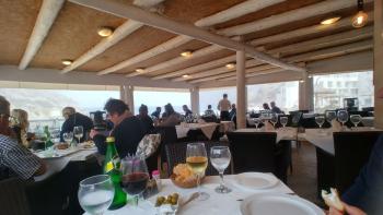 im Restaurant Cala Barques