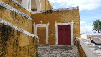 Aufgang zum Konvent Izamal