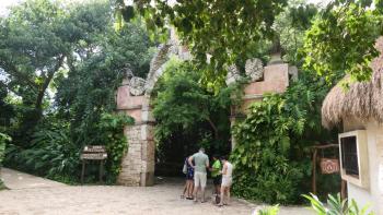 Alter Eingang zur Hacienda Mucuyché