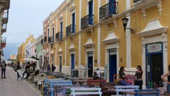 Restaurantmeile in Campeche