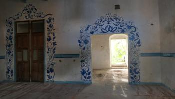 Blick in ein verlassenes Haus