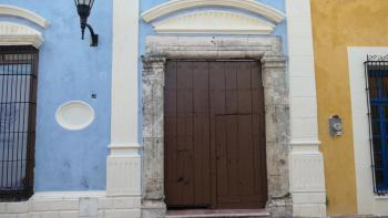 schönes Portal in der Altstadt Campeche
