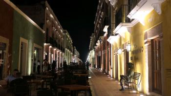 abendliche Gassen Campeche